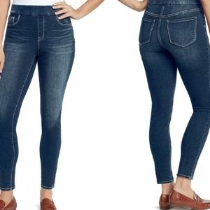 Nine West Heidi Pull-on skinny Size 14 blue denim NEVER BEEN WORN